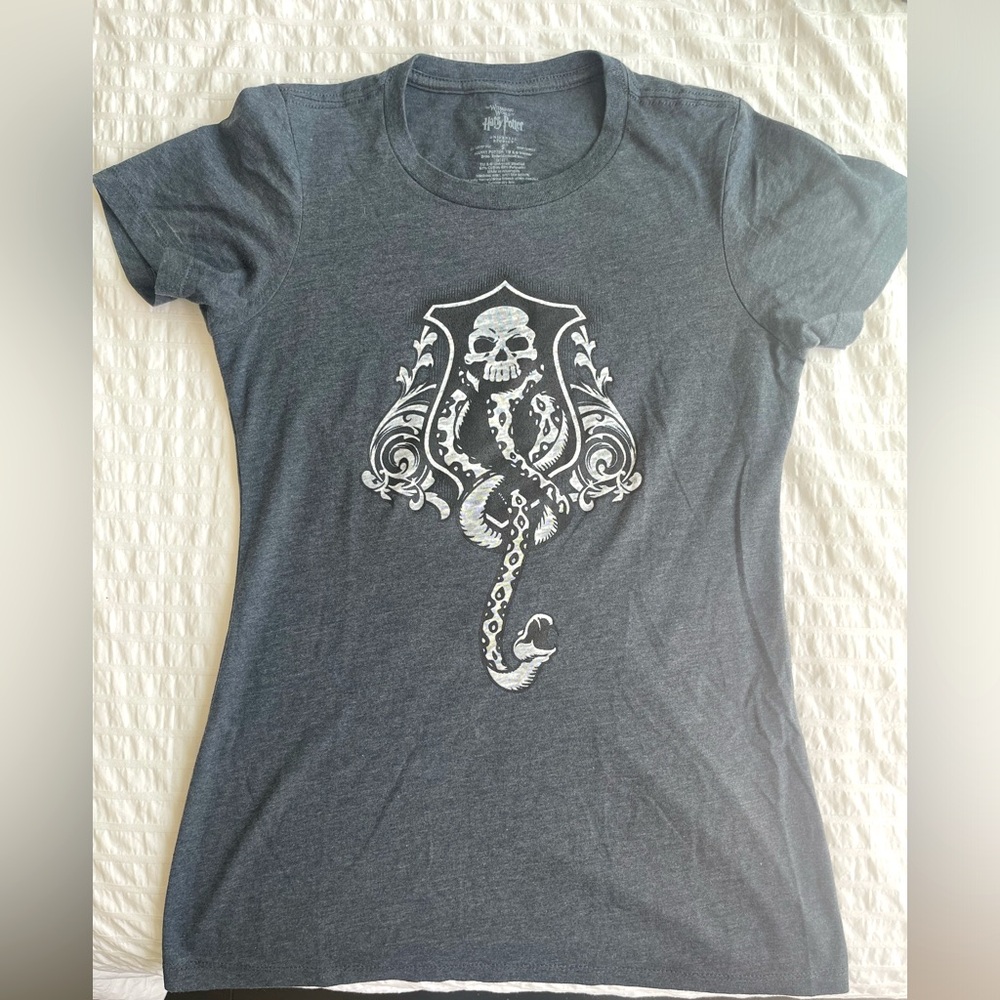 Harry Potter Deatheater Dark Mark Women’s T-shirt Charcoal Gray